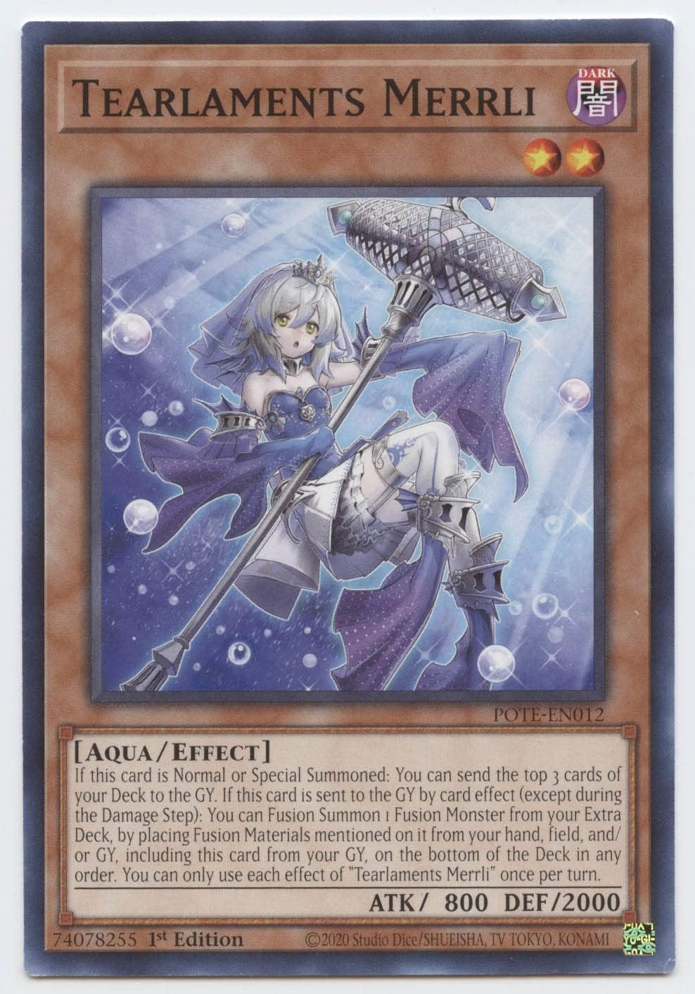 Tearlaments Merrli - POTE-EN012 - Common - 1st Edition