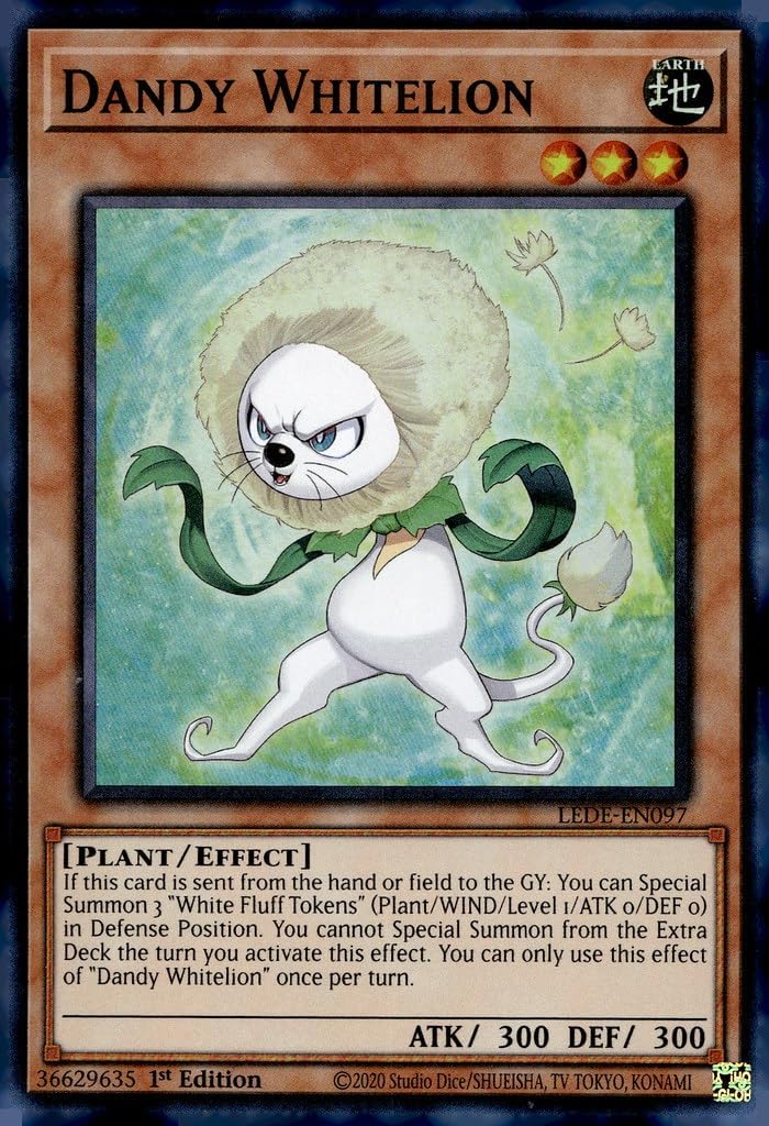Dandy Whitelion - LEDE-EN097 - Super Rare - 1st Edition