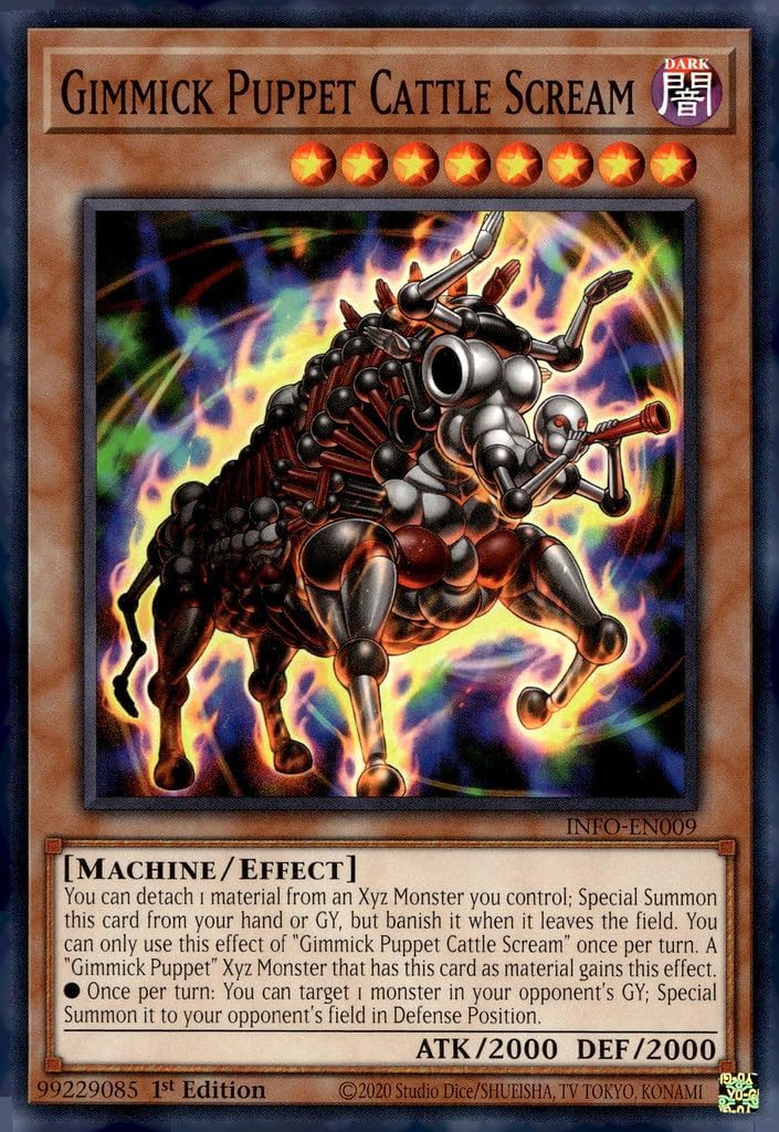 Gimmick Puppet Cattle Scream - INFO-EN009 - Common - 1st Edition