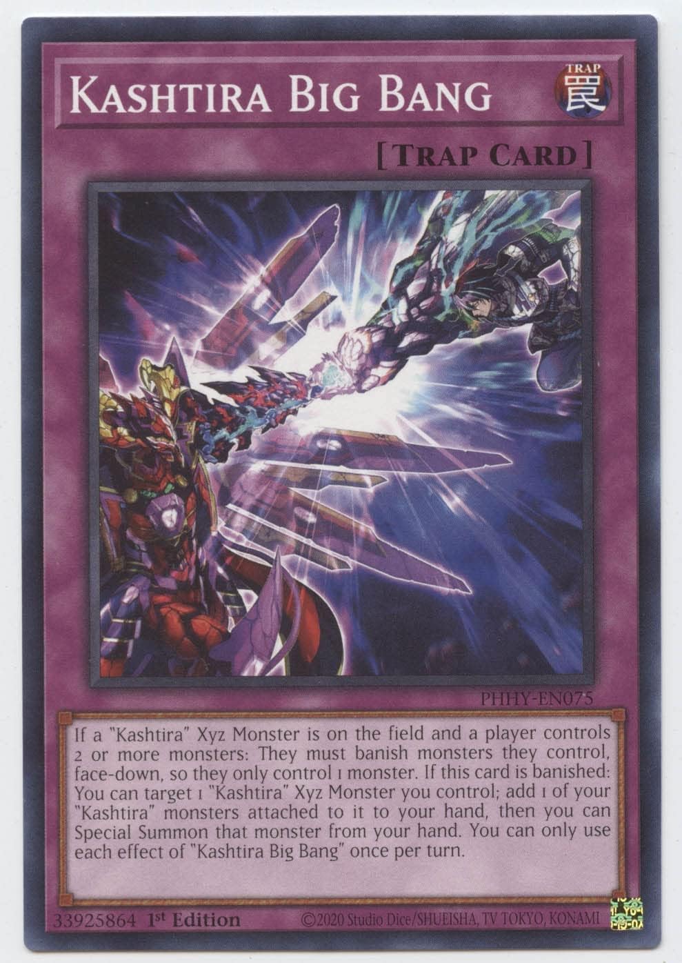 Kashtira Big Bang - PHHY-EN075 - Common - 1st Edition