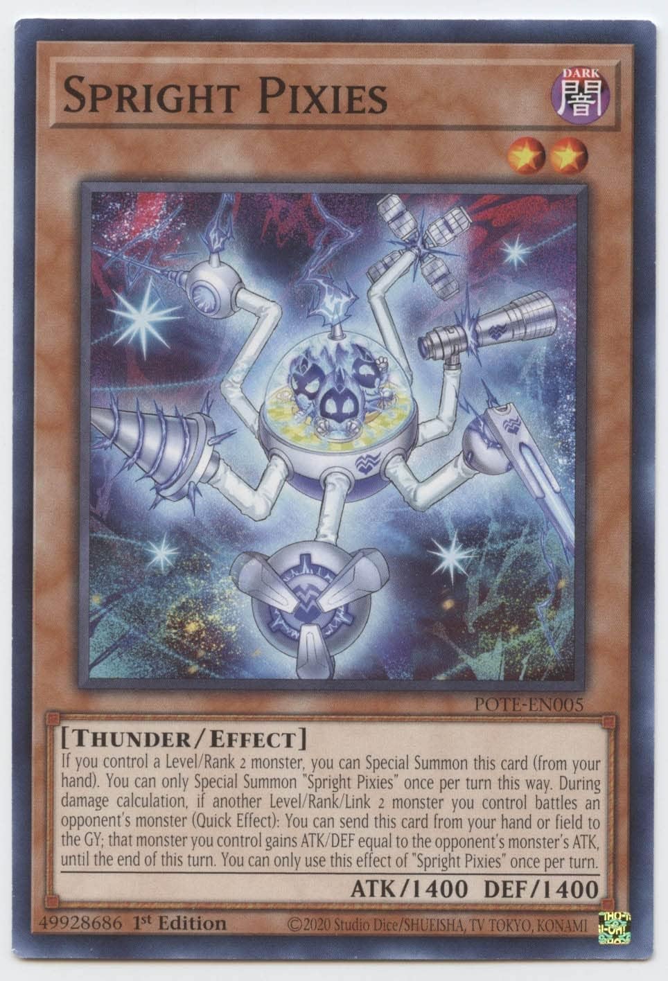Spright Pixies - POTE-EN005 - Common - 1st Edition