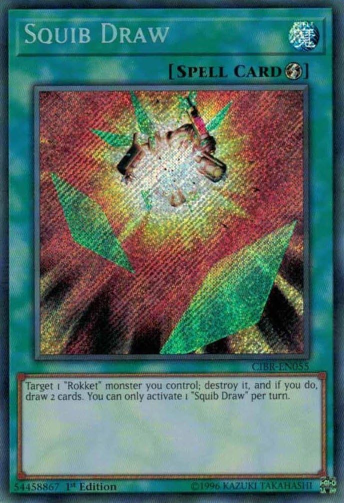 Squib Draw - CIBR-EN055 - Secret Rare - 1st Edition - Circuit Break