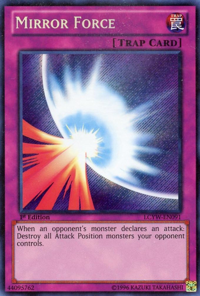Yu-gi-oh! - Mirror Force (Lcyw- En091) - Legendary Collection 3:Yugi's World - Limited Edition - Secret Rare