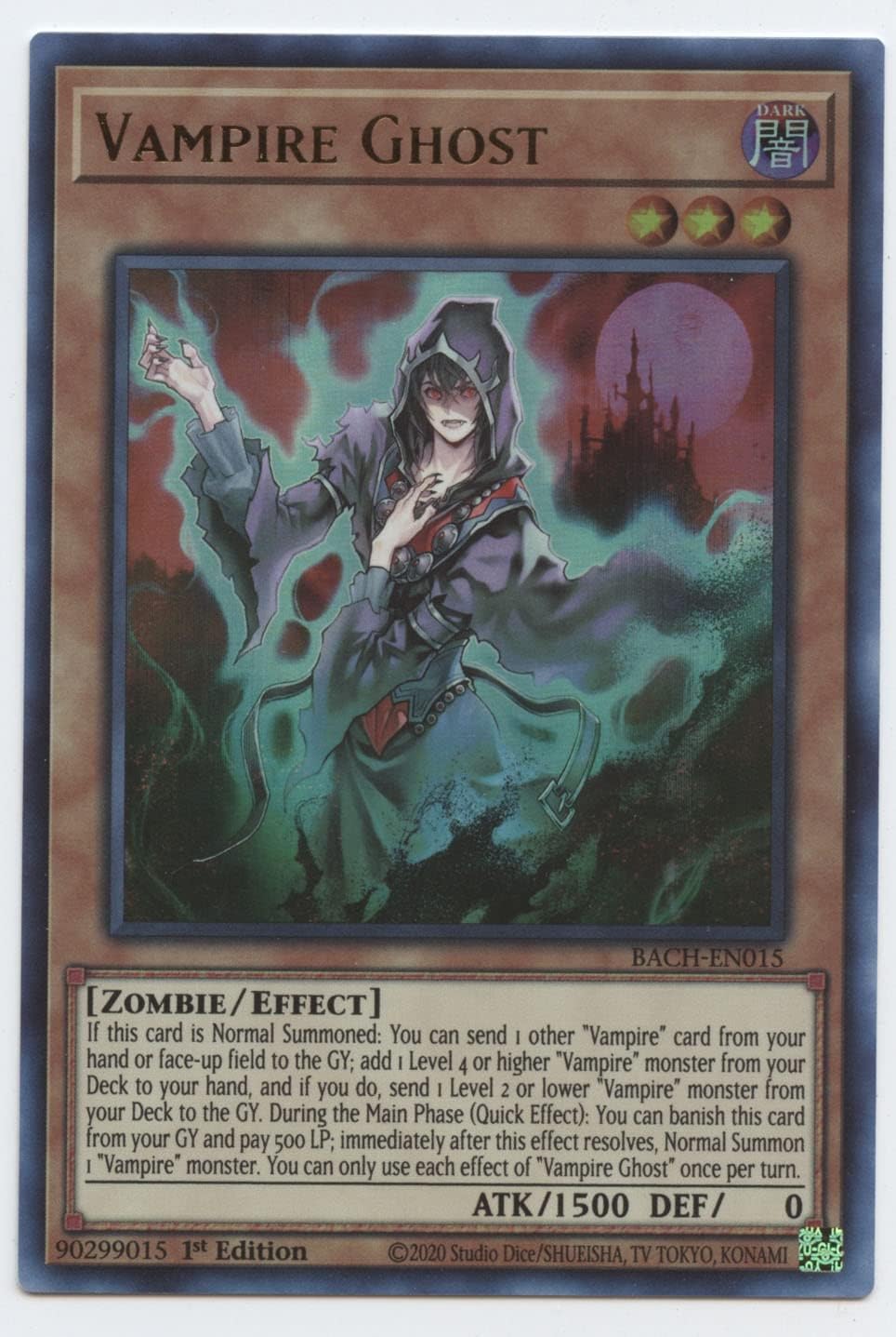 Vampire Ghost - BACH-EN015 - Ultra Rare - 1st Edition