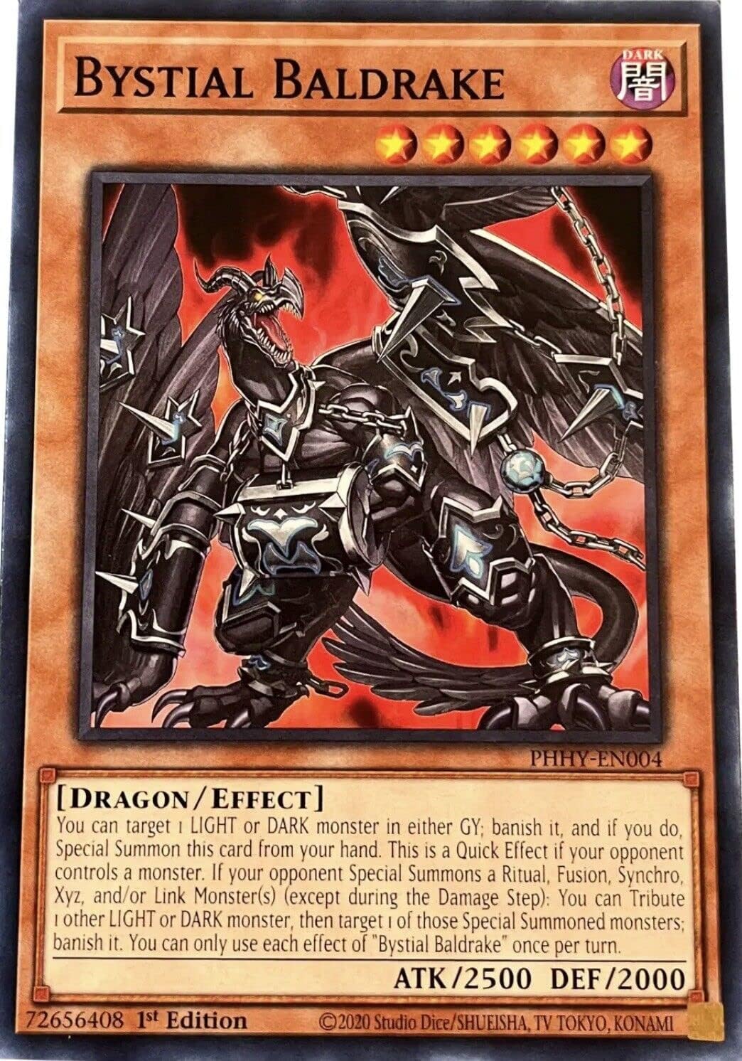 Bystial Baldrake - PHHY-EN004 - Common Yugioh