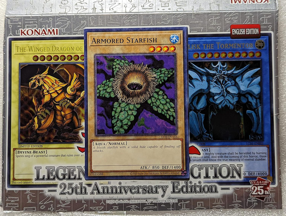 Yu-Gi-Oh! - Armored Starfish (LOB-116) - Legend of Blue Eyes White Dragon - 1...