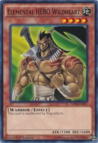 Elemental HERO Wildheart - SDHS-EN011 - Common - Unlimited Edition