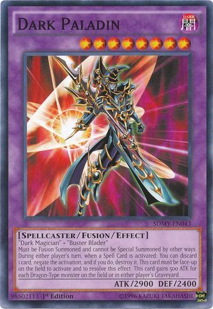 Yu-Gi-Oh! - Dark Paladin (SDMY-EN043) - Structure Deck: Yugi Muto - 1st Edition - Common