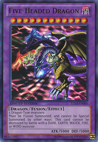 Yu Gi Oh! (Limited Edition):LC03-EN004 Five Headed Dragon (Ultra Rare)