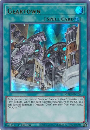 Geartown - GFTP-EN108 - Ultra Rare - 1st Edition