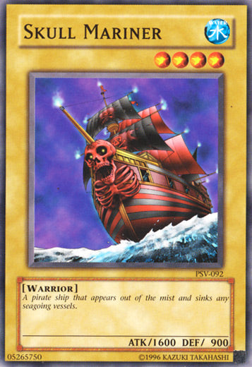 Yu-Gi-Oh! - Skull Mariner (PSV-092) - Pharaohs Servant - 1st Edition - Common