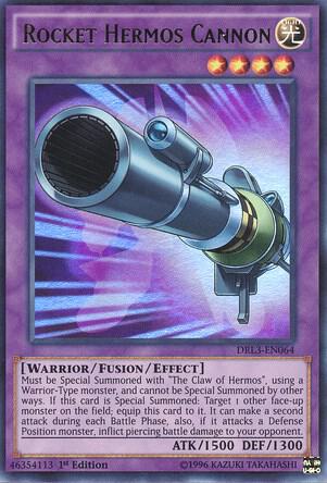 Yu-Gi-Oh! - Rocket Hermos Cannon (DRL3-EN064) - Dragons of Legend: Unleashed - 1st Edition - Ultra Rare by Yu-Gi-Oh!
