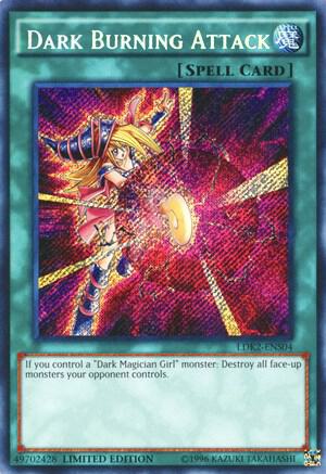 Yu-Gi-Oh! - Dark Burning Attack (LDK2-ENS04) - Legendary Decks II - 1st Edition - Secret Rare