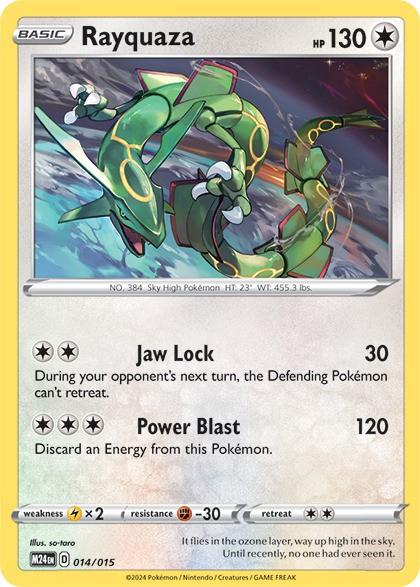 Rayquaza - 014/015 - Promo - McDonald's Collection 2024