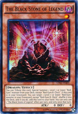 Yu-Gi-Oh! - The Black Stone of Legend - LDK2-ENJ05 - Ultra Rare - Unlimited Edition - Legendary Decks II