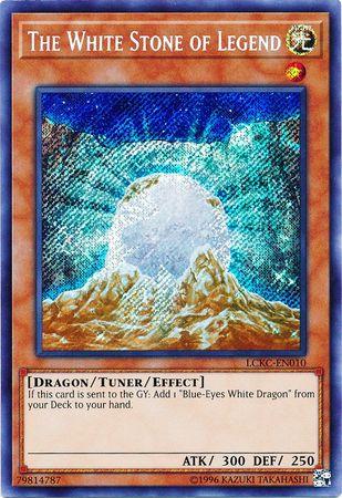 The White Stone of Legend - LCKC-EN010 - Secret Rare - 1st Edition - Legendary Collection Kaiba Mega Pack (1st Edition)