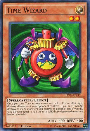 YU-GI-OH! - Time Wizard (LDK2-ENJ15) - Legendary Decks II - 1st Edition - Common