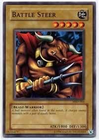 YuGiOh Metal Raiders Battle Steer MRD-064 Common