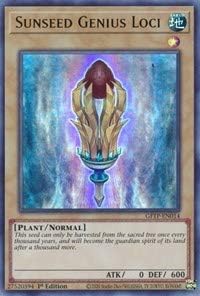 Sunseed Genius Loci - GFTP-EN014 - Ultra Rare - 1st Edition