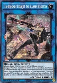 Tri-Brigade Ferrijit The Barren Blossom - MP21-EN196 - Prismatic Secret Rare - 1st Edition