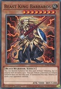 Yugioh Beast King Barbaros - EGS1-EN008 - Common - 1st Edition