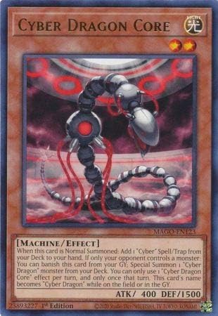 Cyber Dragon Core - MAGO-EN123 - Gold Rare - 1st Edition