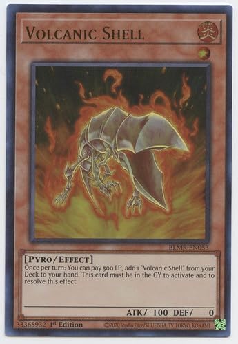 Volcanic Shell - BLMR-EN053 - Ultra Rare - 1st Edition