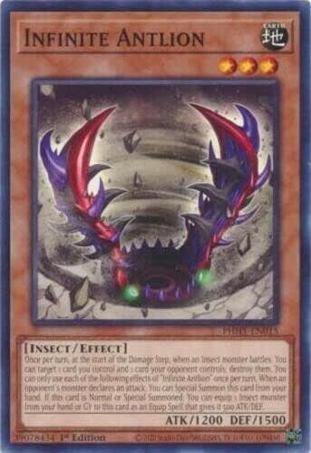 Infinite Antlion - PHHY-EN015 - Common Yugioh