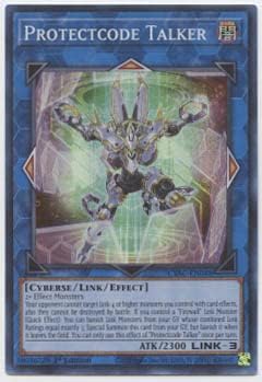 Protectcode Talker - CYAC-EN048 - Super Rare - 1st Edition