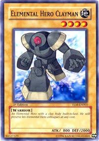 Elemental Hero Clayman (TLM-EN003) - The Lost Millennium - Unlimited Edition - Common