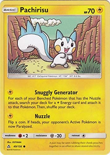 Pokemon - Pachirisu - 49/156 - Common - Sun & Moon: Ultra Prism