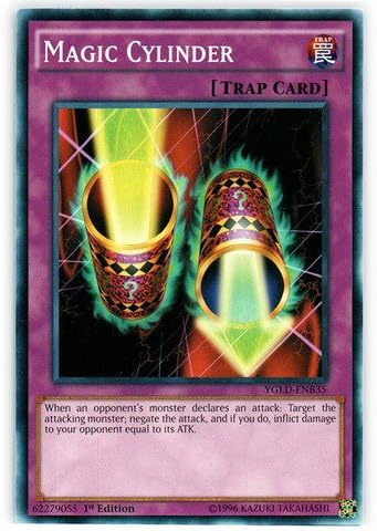 Yu-Gi-Oh! - Magic Cylinder (YGLD-ENB35) - Yugi's Legendary Decks - 1st Edition - Common by Yu-Gi-Oh!