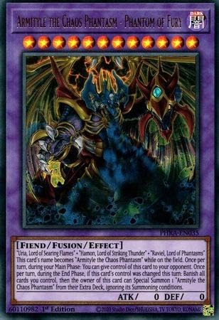 YU-GI-OH! The Chaos Phantasm - Phantom of Fury - PHRA-EN035 - Ultra Rare - 1st Edition