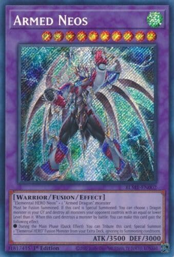 Armed Neos - BLMR-EN002 - Secret Rare - 1st NM - Yugioh