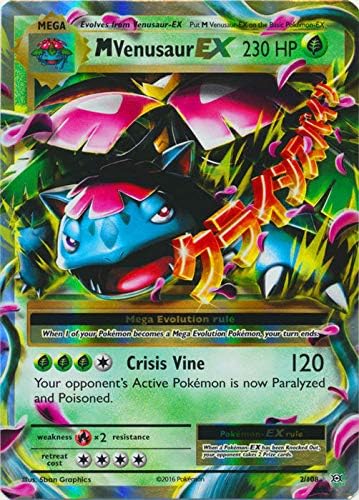 Pokemon - MegaVenusaur-EX (2/108) - XY Evolutions - Holo