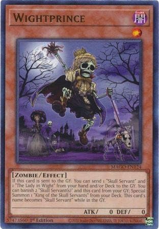 Wightprince - MAGO-EN124 - Gold Rare - 1st Edition
