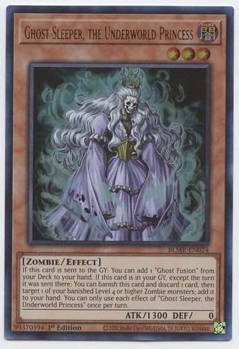 Ghost Sleeper, The Underworld Princess - BLMR-EN024 - Ultra Rare - 1st Edition