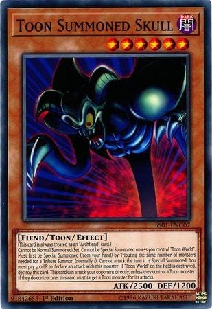 Yu-Gi-Oh! - Toon Summoned Skull - SS01-ENC07 - Common - 1st Edition - Speed Duel Decks - Destiny Masters