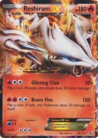Pokemon - Reshiram EX (29/113) - Legendary Treasures - Holo