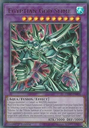 YU-GI-OH! Egyptian God Slime - LED7-EN001 - Ultra Rare - 1st Edition -