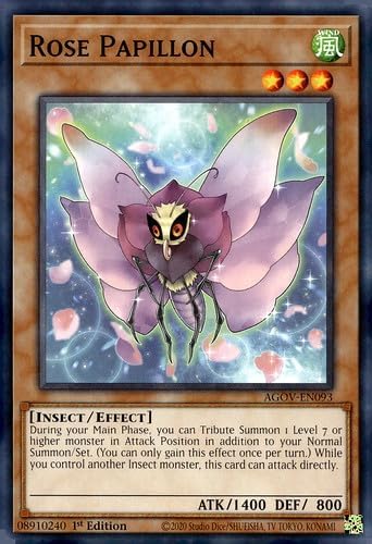 Rose Papillon - AGOV-EN093 - Common - 1st Edition