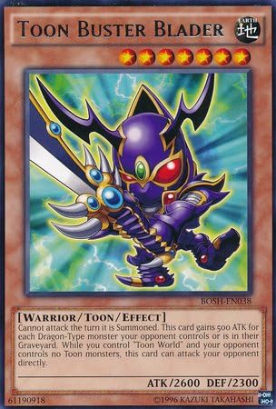 Yu-Gi-Oh! - Toon Buster Blader (BOSH-EN038) - Breakers of Shadow - Unlimited Edition - Rare