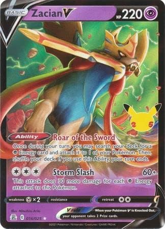 Zacian V - 016/025 - Ultra Rare