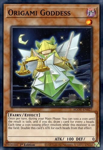 Origami Goddess - AGOV-EN027 - Common - 1st Edition