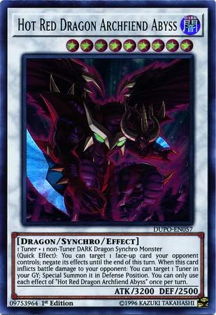 Yu-Gi-Oh! - Hot Red Dragon Archfiend Abyss - DUPO-EN057 - Ultra Rare - 1st Edition - Duel Power