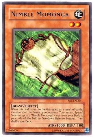 Yu-Gi-Oh! - Nimble Momonga (SRL-EN086) - Spell Ruler - Unlimited Edition - Rare