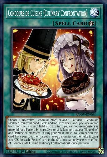 Yu-Gi-Oh! Concours de Cuisine (Culinary Confrontation) - AGOV-EN064 - Common - 1st Edition