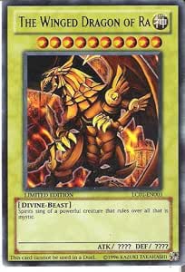 The Winged Dragon of Ra LC01-EN003 Ultra Rare Limited Edition