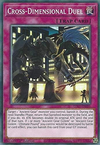 Cross-Dimensional Duel - LDS1-EN091 - Common - 1st Edition
