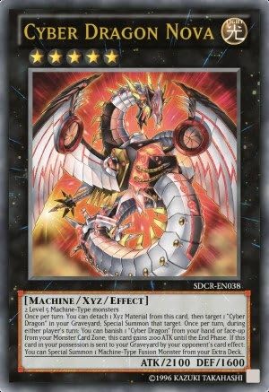 Yu-Gi-Oh! - Cyber Dragon Nova (SDCR-EN038) - Structure Deck: Cyber Dragon Revolution - 1st Edition - Ultra Rare